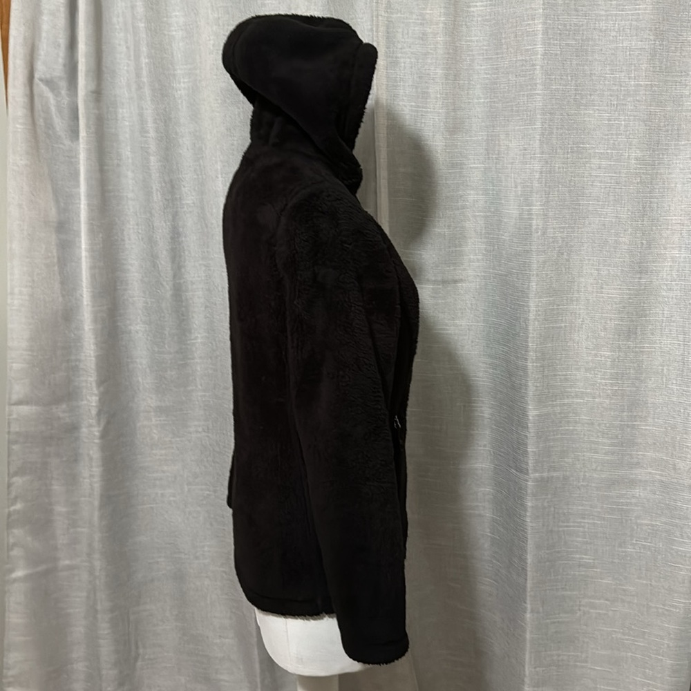 Spyder Los Gatos Style Zip Up Jacket-Wmns Sz S-Black-Hooded-Zip Pockets-GUC - Picture 10 of 16